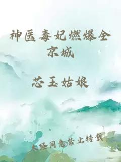 神医毒妃燃爆全京城