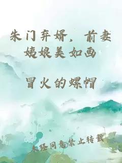朱门弃婿，前妻姨娘美如画